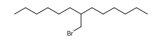7-bromomethyltridecane结构式
