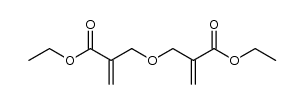 diethyl 2,2'-oxybis(methylene)diacrylate Structure