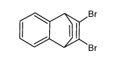 2,3-Dibromo-5,6-benzotricyclo<2.2.2>octa-2,5,7-triene Structure