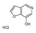 呋喃并[3,2-c]吡啶-7-醇盐酸盐结构式