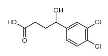 4-(3,4-dichlorophenyl)-4-hydroxybutanoic acid Structure