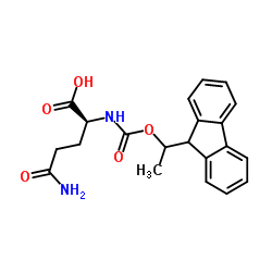 Fmoc-L-glutamine结构式