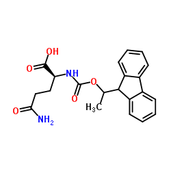 Fmoc-L-glutamine Structure