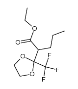 ethylenedioxy-3,3 trifluoro-4,4,4 propyl-2 butanoate d'ethyle Structure