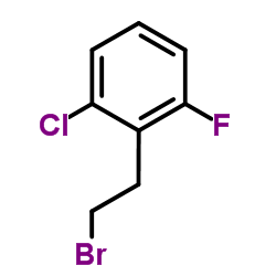 2-(2-Bromoethyl)-1-chloro-3-fluorobenzene Structure