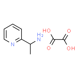 1-(pyridin-2-yl)ethan-1-amine: oxalic acid Structure