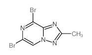 6,8-Dibromo-2-methyl-[1,2,4]triazolo[1,5-a]pyrazine Structure