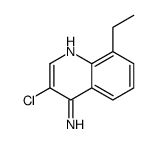 4-Amino-3-chloro-8-ethylquinoline Structure