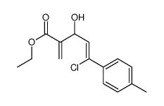 ethyl (Z)-5-chloro-3-hydroxy-2-methylidene-5-(4-methylphenyl)pent-4-enoate Structure