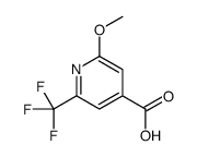2-Methoxy-6-(trifluoromethyl)isonicotinic acid picture
