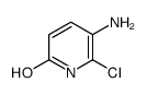 5-AMINO-6-CHLOROPYRIDIN-2-OL结构式