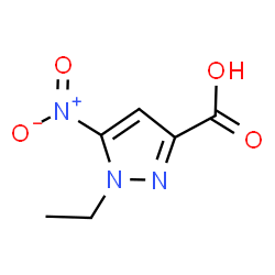 1-ethyl-5-nitro-pyrazole-3-carboxylic acid Structure