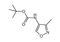 tert-butyl(3-methylisoxazol-4-yl)carbamate Structure