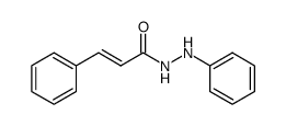 3-phenylacrylic acid N'-phenylhydrazide Structure