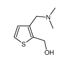 (3-Dimethylaminomethyl-thiophen-2-yl)-methanol结构式