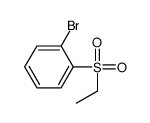 1-Bromo-2-(ethanesulfonyl)benzene Structure