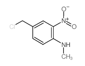 4-(Chloromethyl)-N-methyl-2-nitroaniline结构式