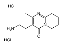 3-(2-aminoethyl)-2-methyl-6,7,8,9-tetrahydropyrido[1,2-a]pyrimidin-4-one,dihydrochloride Structure
