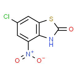 6-CHLORO-4-NITRO-2(3H)-BENZOTHIAZOLONE structure