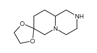octahydrospiro[[1,3]dioxolane-2,7'-pyrido[1,2-a]pyrazine]结构式