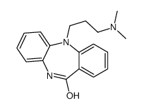 5-[3-(Dimethylamino)propyl]-5,10-dihydro-11H-dibenzo[b,e][1,4]diazepin-11-one结构式