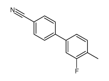 4-(3-fluoro-4-methylphenyl)benzonitrile结构式