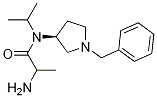 (S)-2-AMino-N-(1-benzyl-pyrrolidin-3-yl)-N-isopropyl-propionaMide Structure