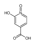 2-hydroxyisonicotinic acid N-oxide结构式