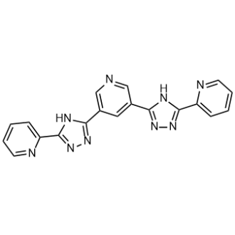 3,5-Bis(5-(pyridin-2-yl)-4H-1,2,4-triazol-3-yl)pyridine structure