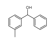 (+/-)-3-methylphenyl-phenylmethanol结构式