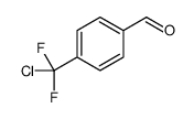 4-[chloro(difluoro)methyl]benzaldehyde Structure