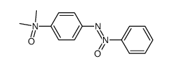 N,N-dimethyl-4-((Z)-phenyl-ONN-azoxy)-aniline-N-oxide Structure