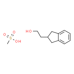 1H-INDENE-2-ETHANOL,2,3-DIHYDRO-,2-METHANESULFONATE结构式