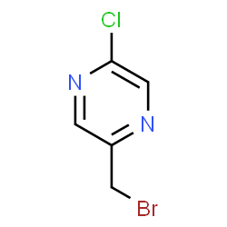 2-(Bromomethyl)-5-chloropyrazine Structure