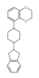 1-(2,3-二氢-1,4-苯并二恶英-5-基)-4-(2,3-二氢-1H-茚满-2-基)哌嗪图片