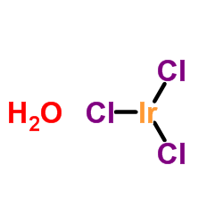 Iridium(III) chloride hydrate Structure