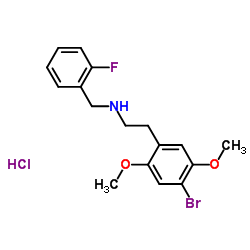 25B-NBF (hydrochloride)结构式
