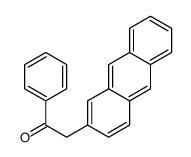 2-anthracen-2-yl-1-phenylethanone结构式
