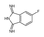 1H-Isoindol-3-amine,5-fluoro-1-imino-(9CI)结构式