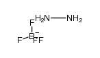 hydrazonium fluoroborate Structure