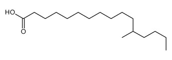 12-methylhexadecanoic acid Structure