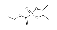 Diethyl 1-ethoxyethenylphosphonate Structure