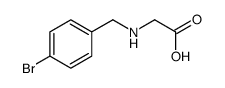 (4-Bromo-benzylamino)-acetic acid结构式