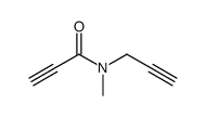 2-Propynamide,N-methyl-N-2-propynyl-(9CI) Structure