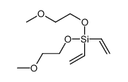 bis(ethenyl)-bis(2-methoxyethoxy)silane结构式