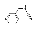 Cyanamide, (3-pyridinylmethyl)- (9CI) Structure
