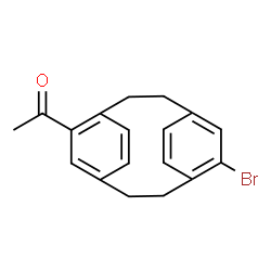 Methyl(11-bromotricyclo[8.2.2.24,7]hexadeca-4,6,10,12(1),13,15-hexen-5-yl) ketone picture