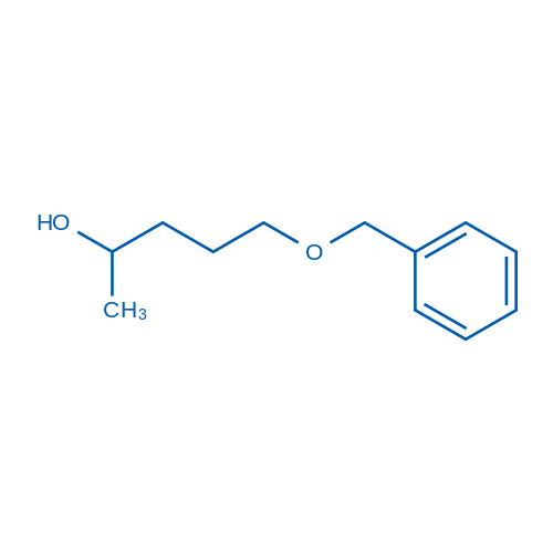 5-(Benzyloxy)pentan-2-ol Structure