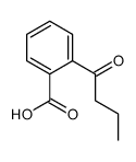2-butanoylbenzoic acid structure