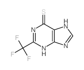 2-(trifluoromethyl)-3,5-dihydropurine-6-thione Structure